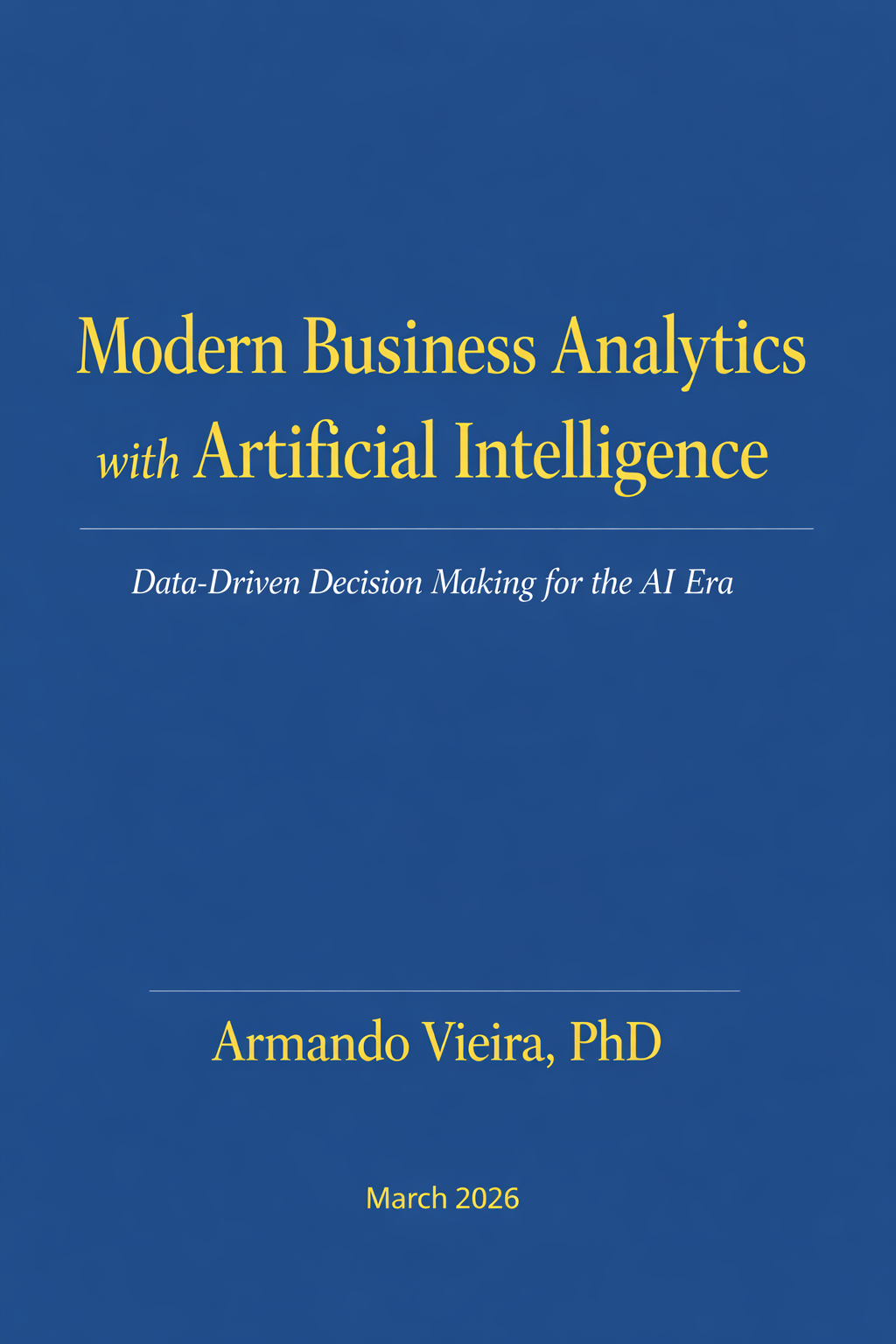 Business Analytics cover